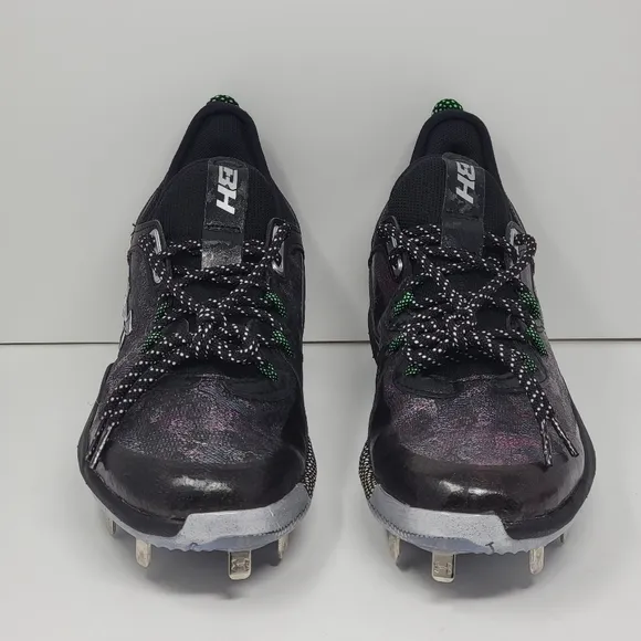 Under Armour UA Harper 8 Low ST Metal Baseball Cleats 3026588-001 Men Sz 12 New