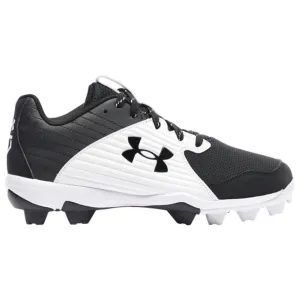 UnderArmour Boys' UA Leadoff Low RM Jr. Baseball Cleats Black 3025600-001