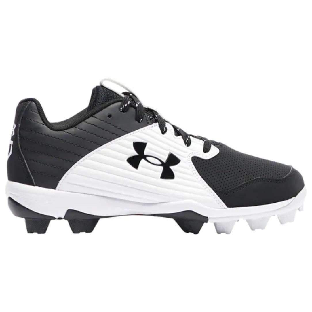 UnderArmour Boys' UA Leadoff Low RM Jr. Baseball Cleats Black 3025600-001