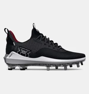 UnderArmour Men's UA Harper 7 Low ST Metal Baseball Cleats Black 3025582-001