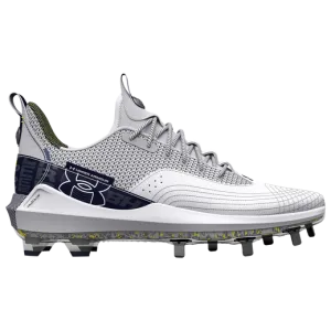 UnderArmour Men's UA Harper 7 Low ST Metal Baseball Cleats Navy 3025582-401