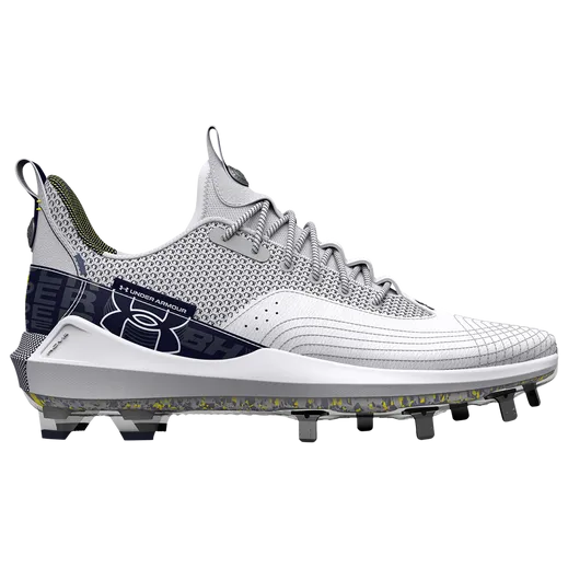 UnderArmour Men's UA Harper 7 Low ST Metal Baseball Cleats Navy 3025582-401