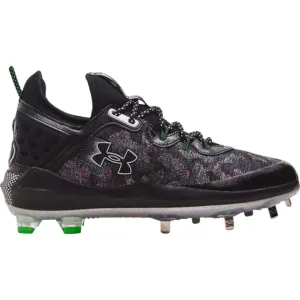 UnderArmour Men's UA Harper 8 Low ST Metal Baseball Cleats Black 3026588-001