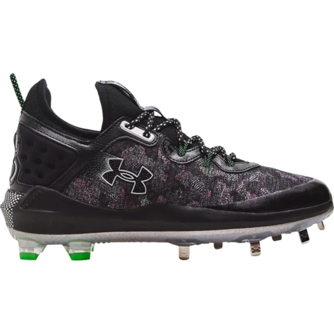 UnderArmour Men's UA Harper 8 Low ST Metal Baseball Cleats Black 3026588-001