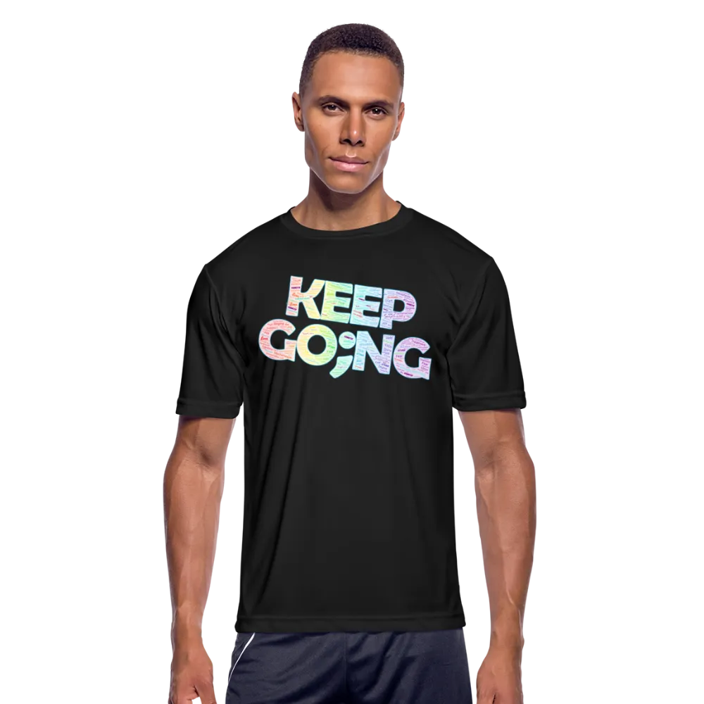 Unisex Athletic T-Shirt - Keep Going