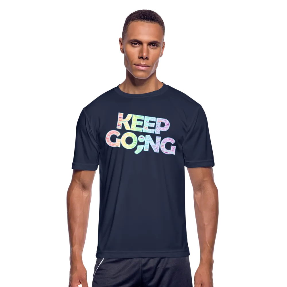 Unisex Athletic T-Shirt - Keep Going
