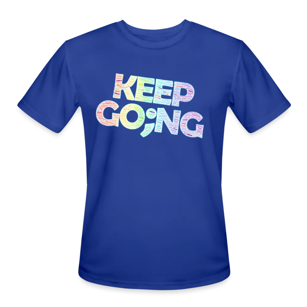 Unisex Athletic T-Shirt - Keep Going