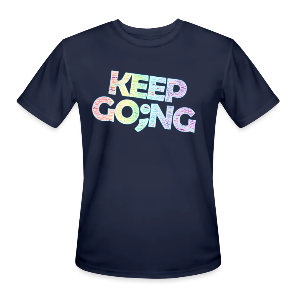 Unisex Athletic T-Shirt - Keep Going