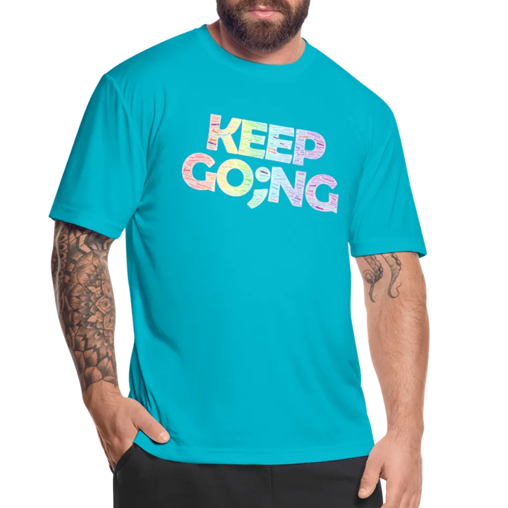 Unisex Athletic T-Shirt - Keep Going