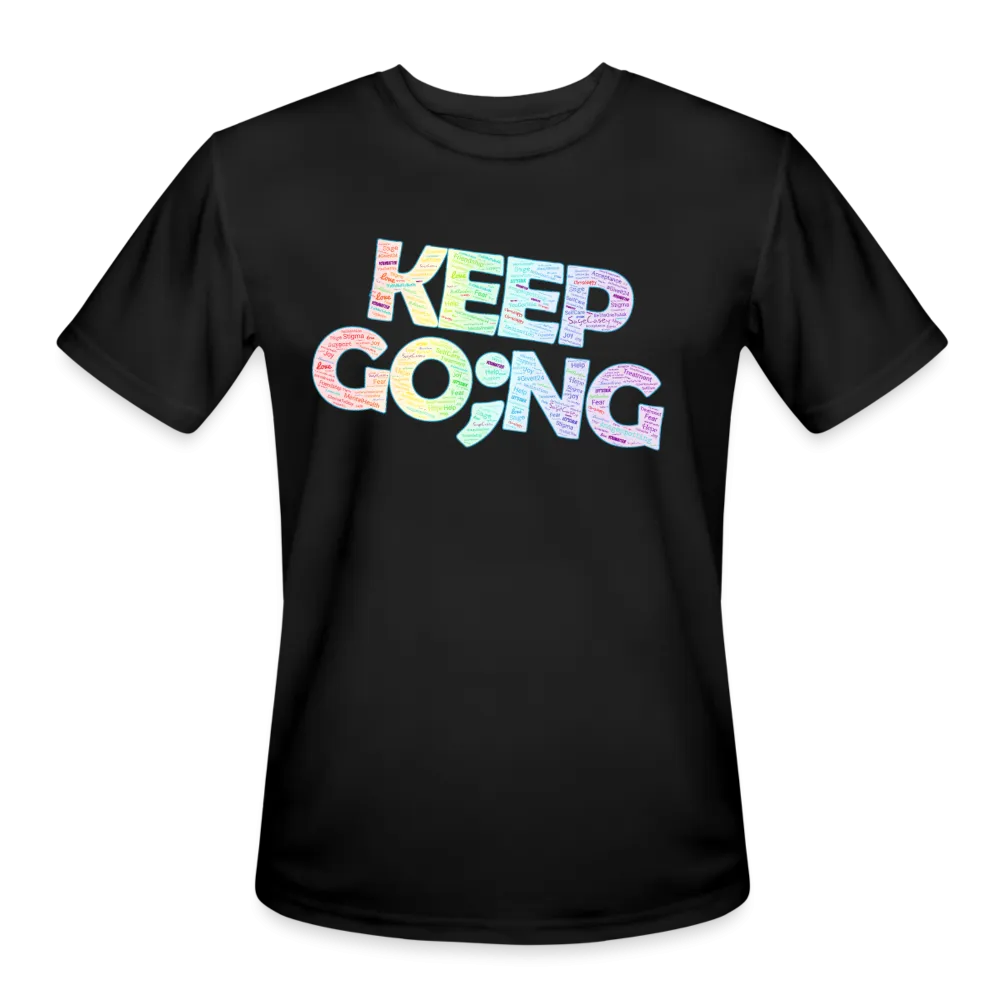 Unisex Athletic T-Shirt - Keep Going