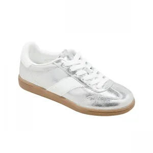 Universal Thread Spencer Fashion Sneakers with Memory Foam Insole Silver Gray 9M