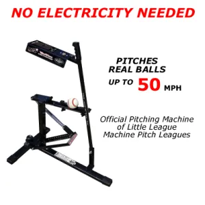 UPM 50 Black Flame Pitching Machine