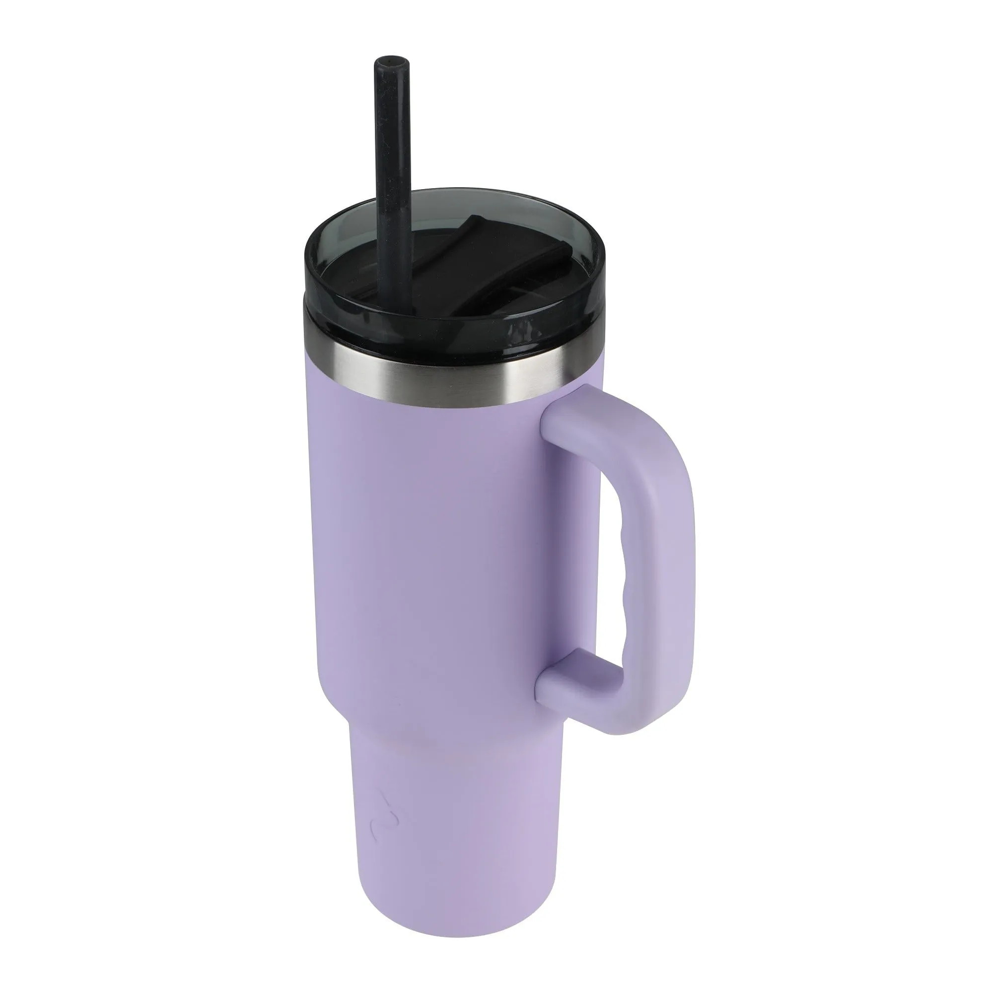 Vacuum Insulated Stainless Steel Tumbler Purple Ozark Trail 40 oz, Free Delivery