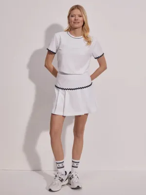 Varley | Elodie Performance Tee {White}