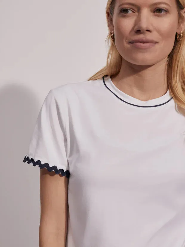 Varley | Elodie Performance Tee {White}