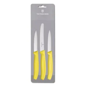Victorinox Swiss Classic 3 Piece Paring Set Yellow Sleeve V6.7118.3