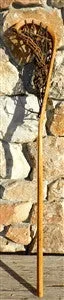 Vintage Indian Hand Crafted Wooden Lacrosse Stick 48 Inches Long