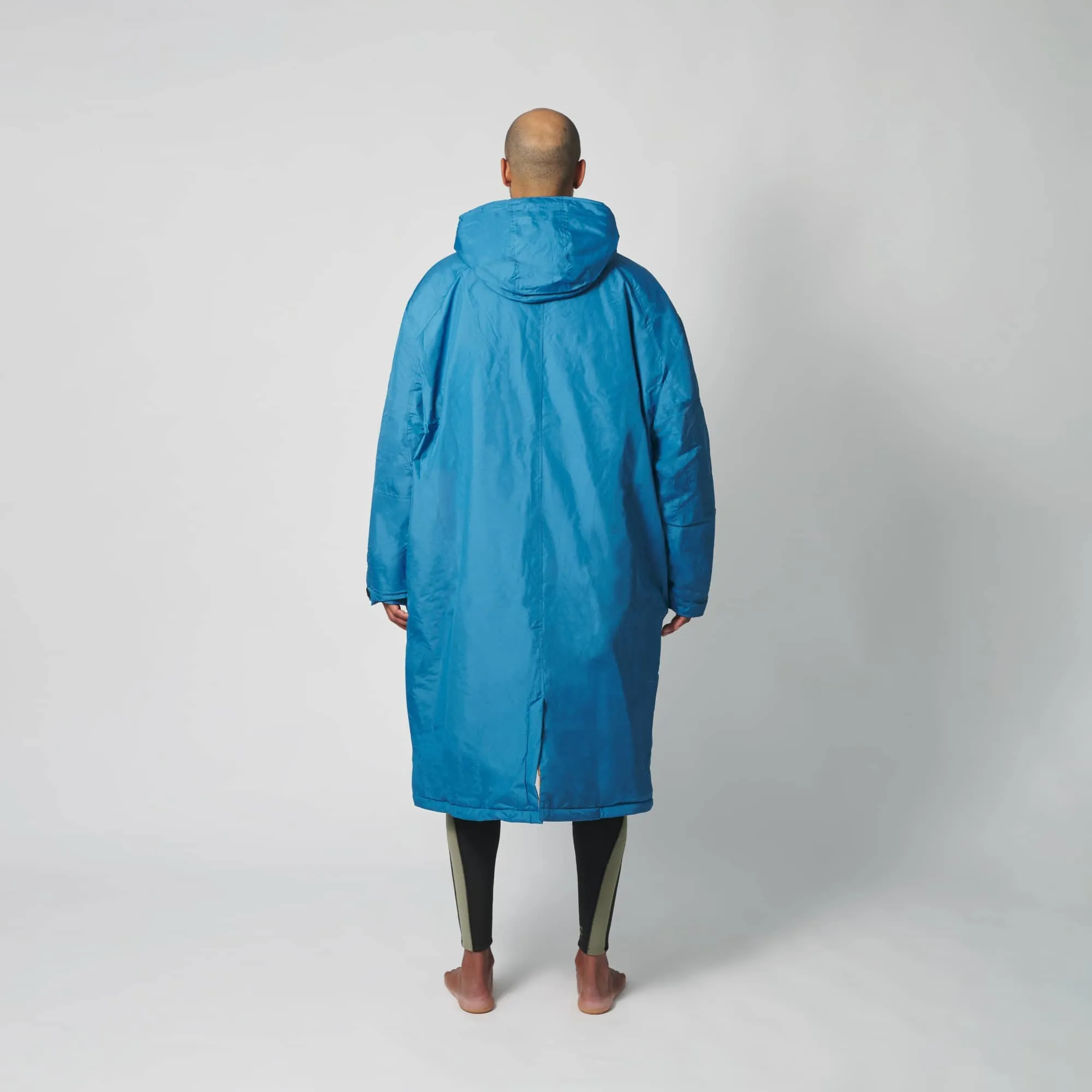 VOITED 2nd Edition Outdoor Change Robe & Drycoat for Surfing, Camping, Vanlife & Wild Swimming - Blue Steel