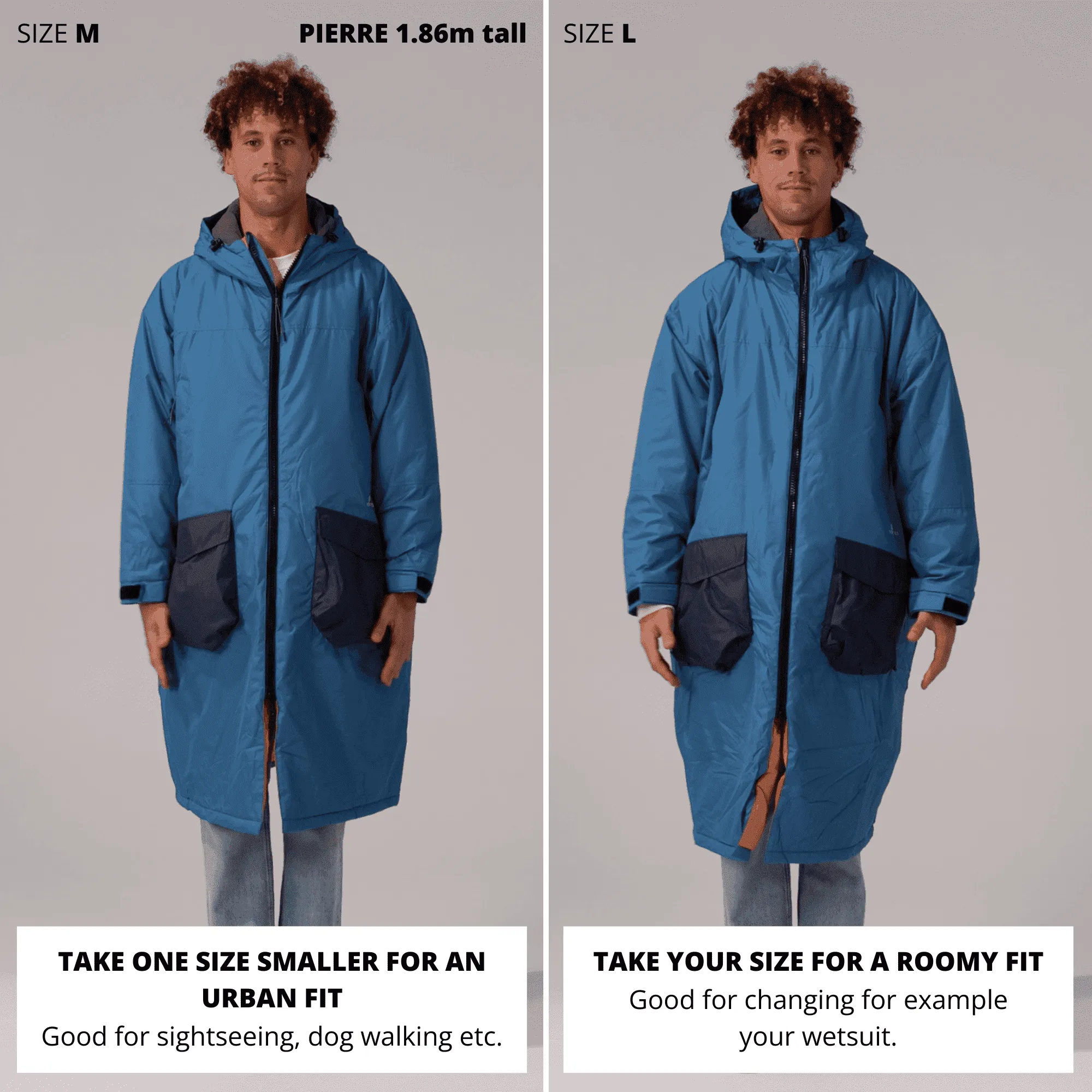VOITED 2nd Edition Outdoor Changing Robe & Drycoat for Surfing, Camping, Vanlife & Wild Swimming - An Tracks