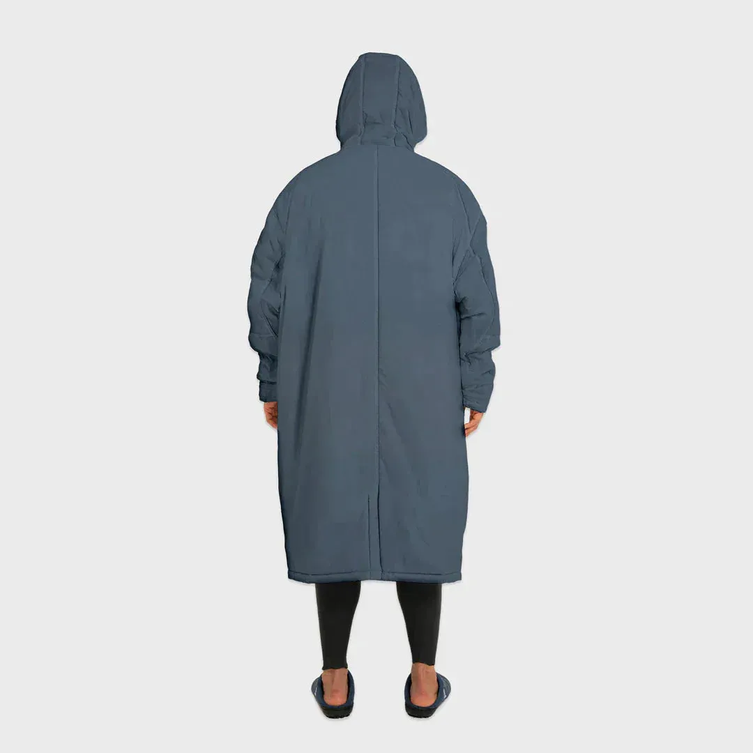 VOITED Original Outdoor Change Robe & Drycoat for Surfing, Camping, Vanlife & Wild Swimming  - Marsh Grey