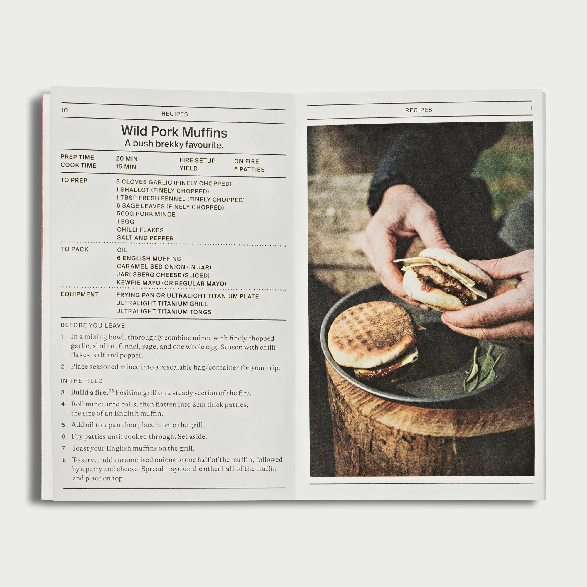 Waterproof Field Guide - Campfire Cooking