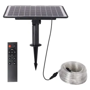 Waterproof Solar Outdoor Strip Light 20/30/40m with Solar Panel - LS1