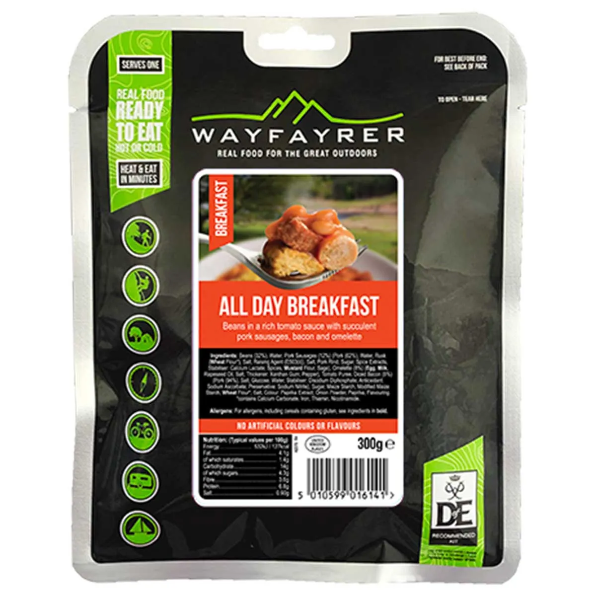 Wayfayrer Ready to Eat Meal All Day Breakfast