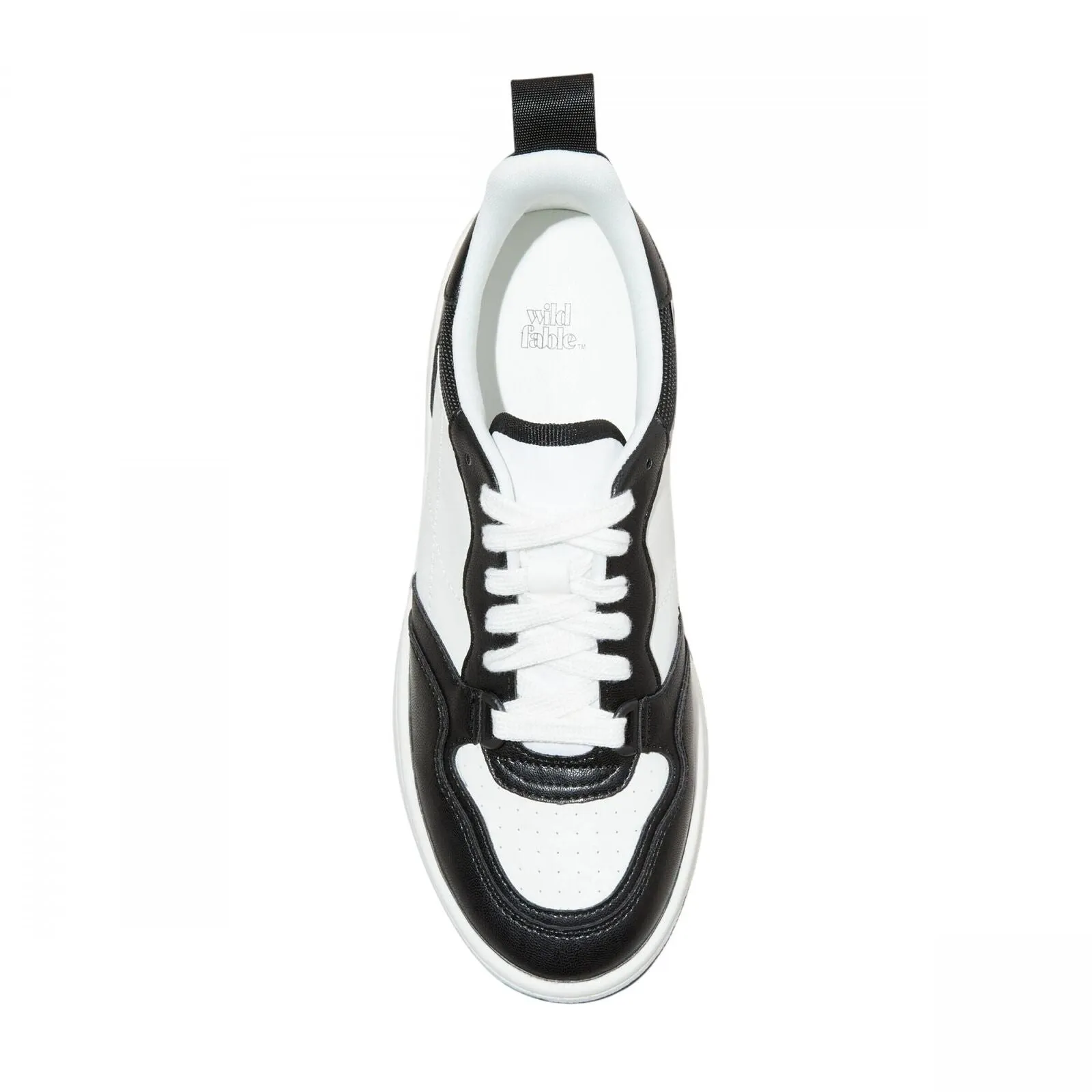 Wild Fable Womens Netty Fashion Sneakers with Memory Foam Insole Black 9.5M