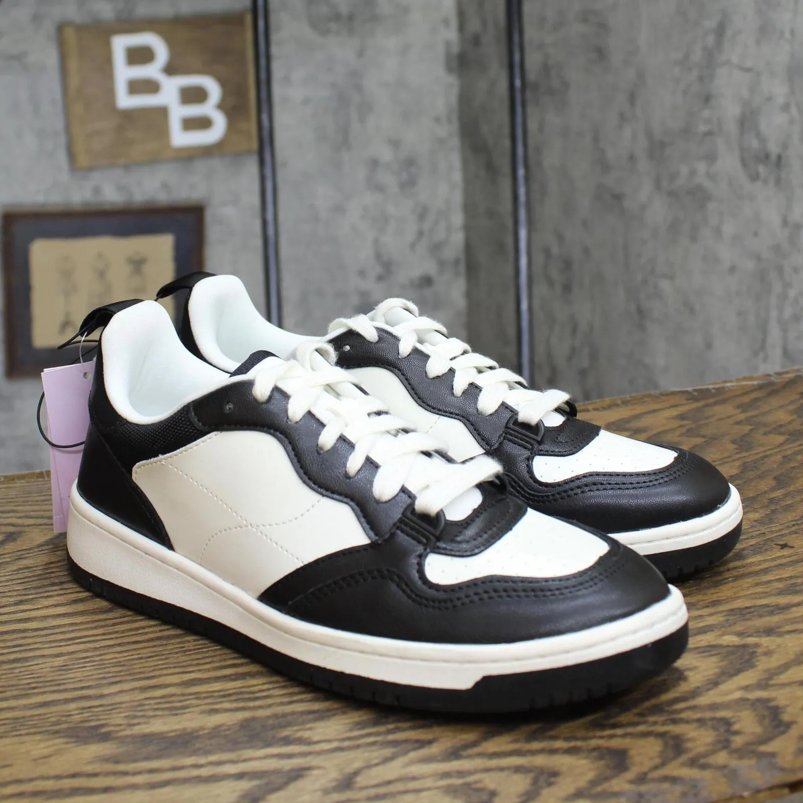 Wild Fable Womens Netty Fashion Sneakers with Memory Foam Insole Black 9.5M