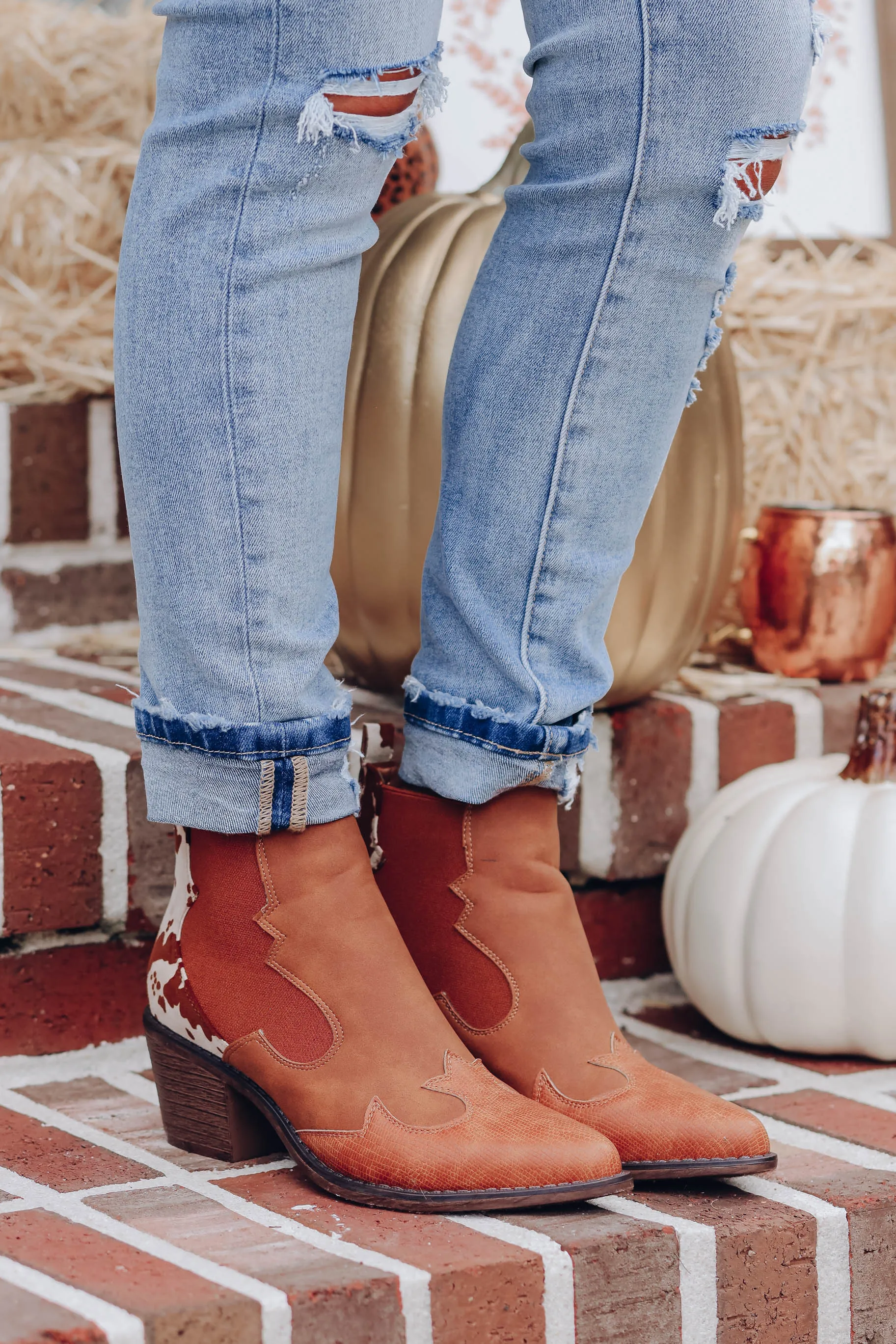 Wilder Side Ankle Boot - Brown