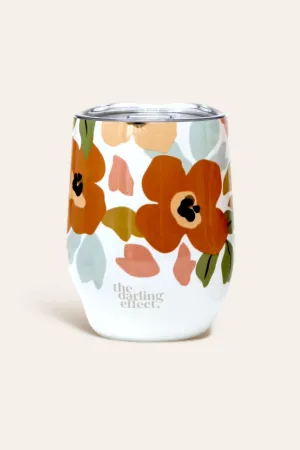 Wine Tumbler - Everlasting Blooms