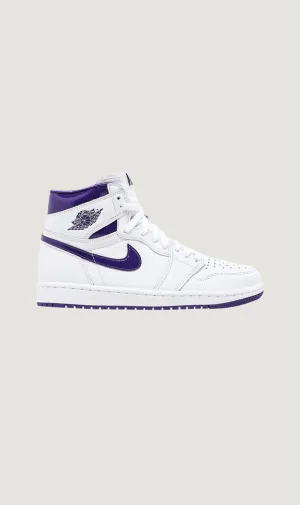 WMNS AIR JORDAN 1 HIGH OG - COURT PURPLE