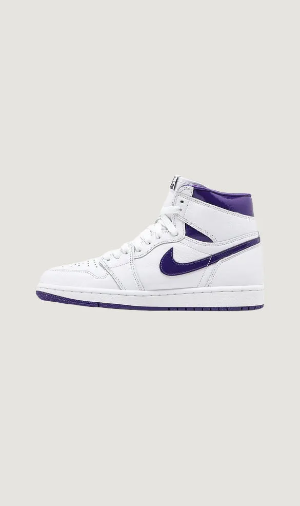 WMNS AIR JORDAN 1 HIGH OG - COURT PURPLE