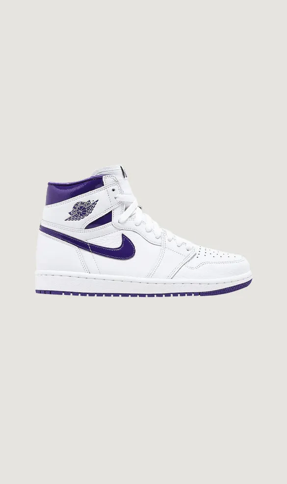 WMNS AIR JORDAN 1 HIGH OG - COURT PURPLE