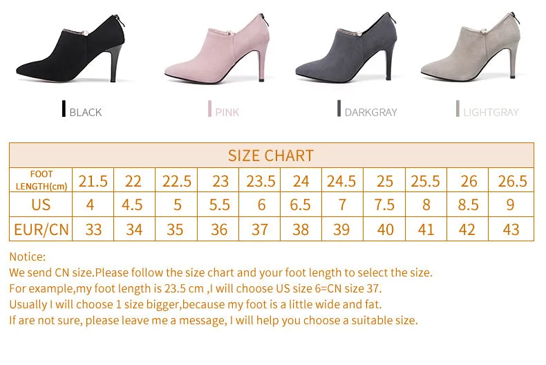 Women High Heel Pumps Elegant Thin Heel Shoes Pointed Toe Shoes with Crystal pearl