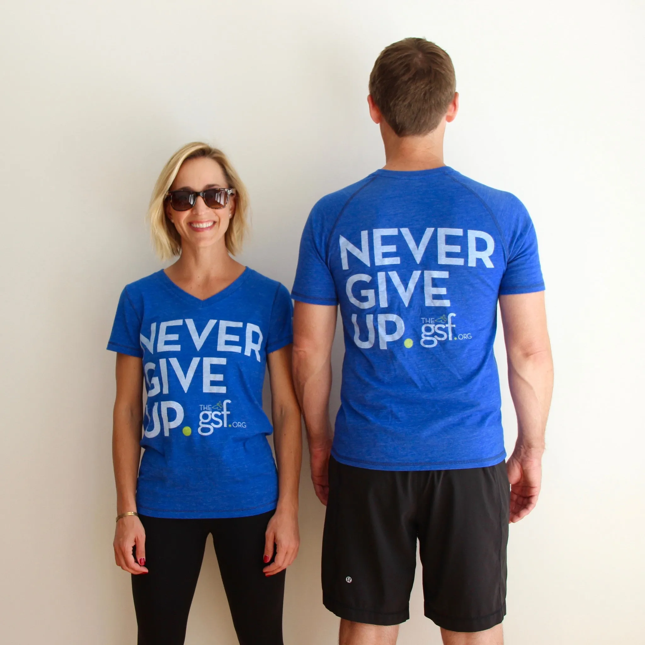 WOMENS BLUE TECH SHIRT
