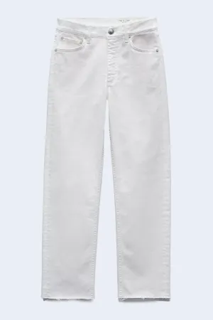 Women's Harlow Ankle Jean in Optic White