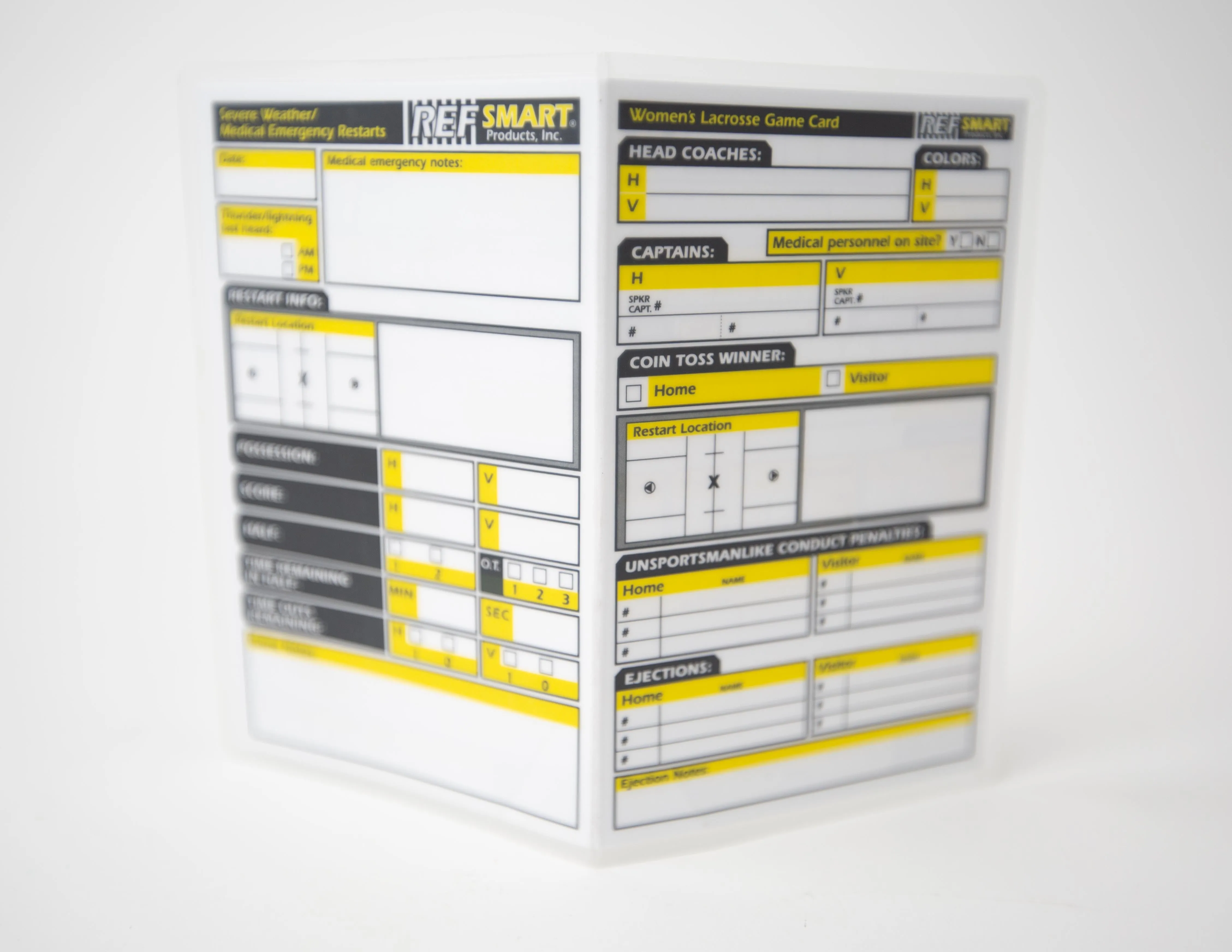 Women’s RefSmart Lacrosse Game Card