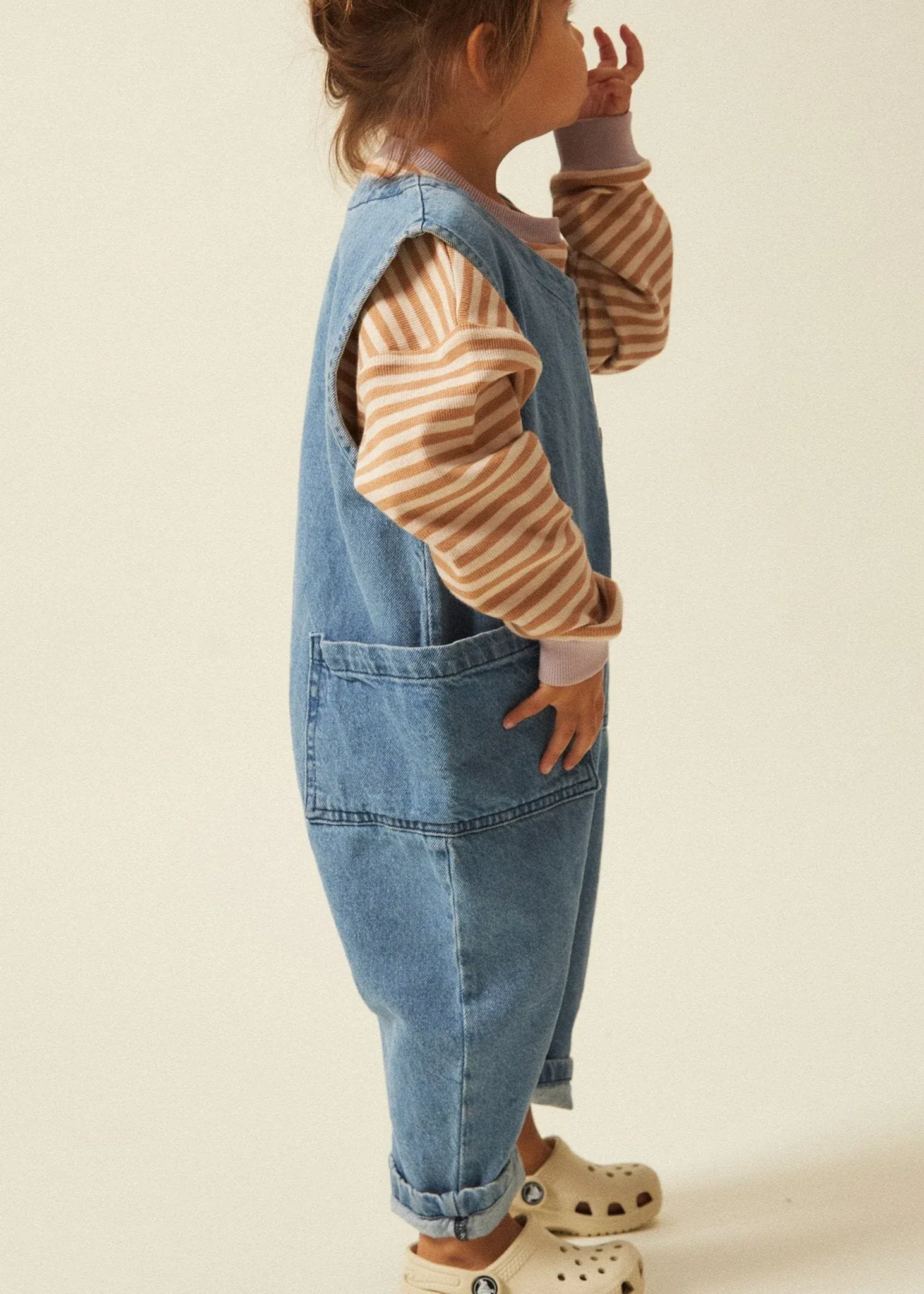 Wren Sleeveless Denim Overall