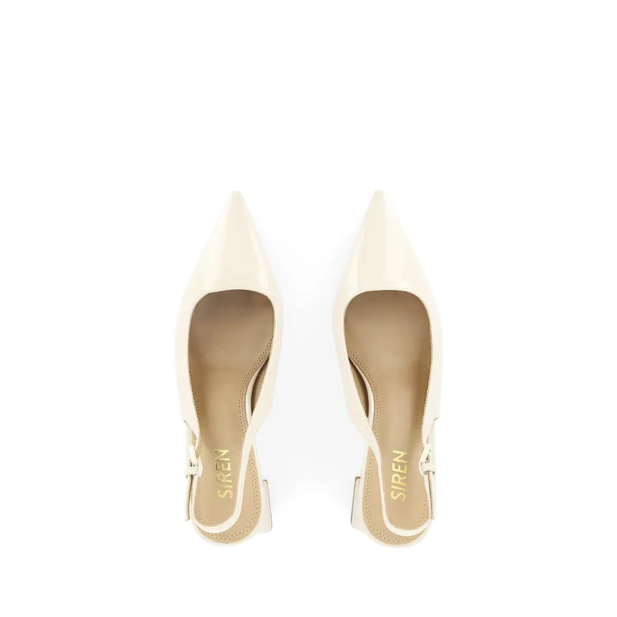 YARRA - CHALK PATENT LEATHER