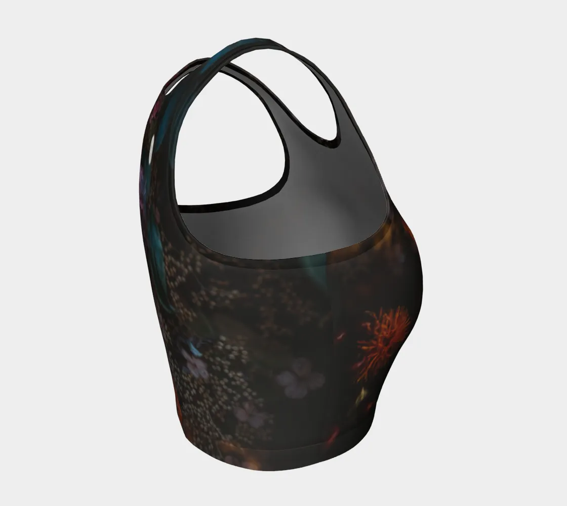 Yellow Night Garden Top