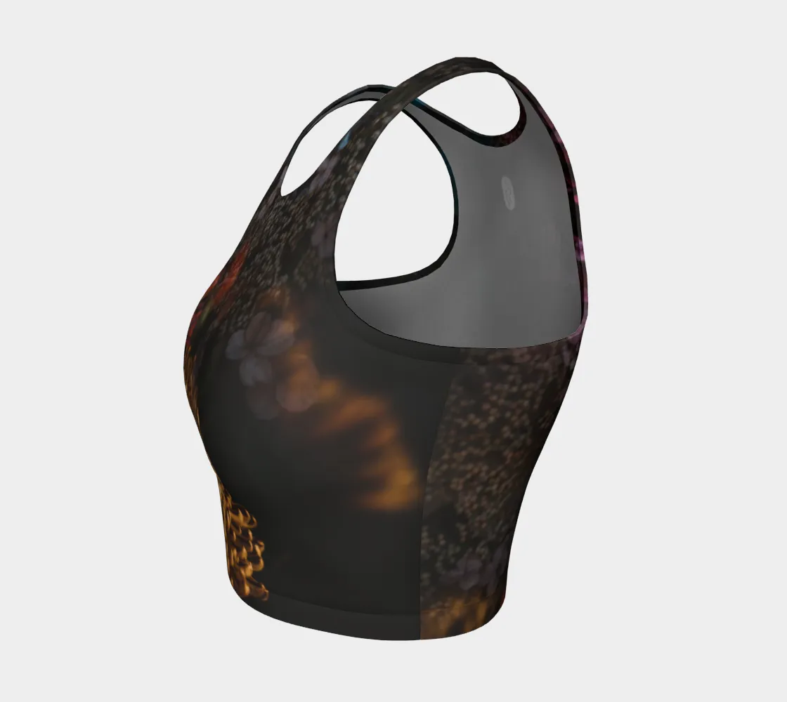Yellow Night Garden Top
