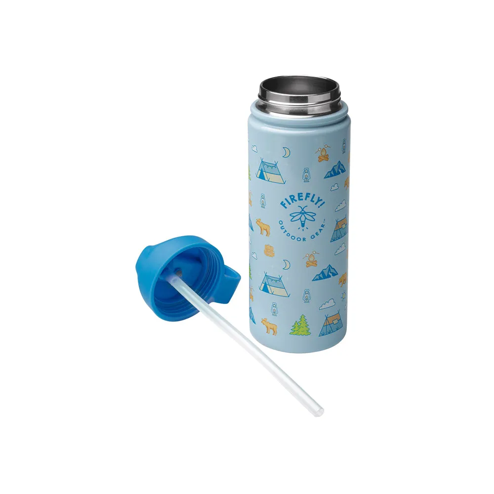 Youth Insulated Kids' Water Bottle - Blue