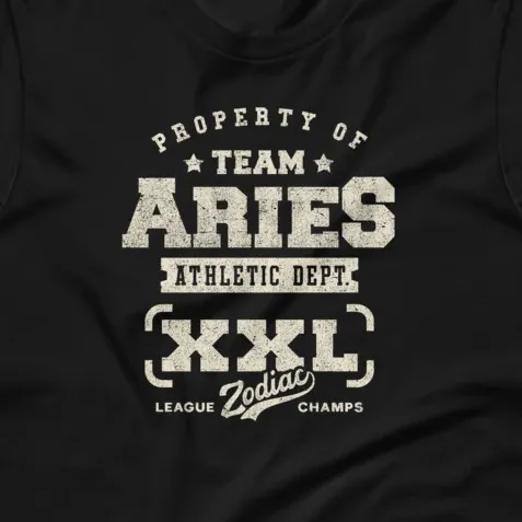 Zodiac Aries Athletic Dept. Short-Sleeve Unisex T-Shirt
