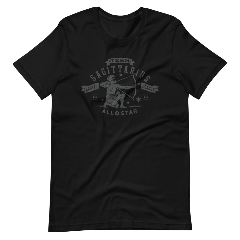 Zodiac Sagittarius Athletic Dept. Short-Sleeve Unisex T-Shirt